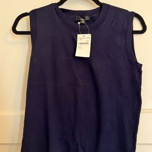 J. Crew sleeveless sweater